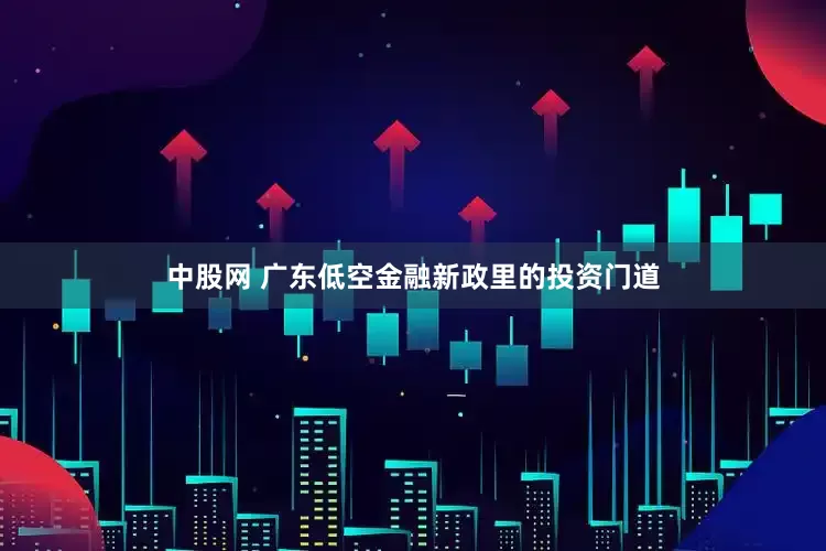 中股网 广东低空金融新政里的投资门道